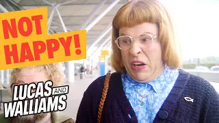 No-One's Happy In This Airport... | Come Fly With Me | Lucas and Walliams