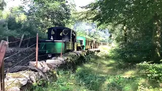 Blanche departing tan y bwlch