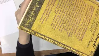 Bit of repair to ex-library book:  Save Your Books