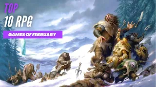 Top 10 RPG Upcoming & Releases Games Of February 2022 (PS4/PS5 /XBOX SERIES X/S / PC /Switch) 4K
