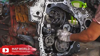 Restoration Of Diesel Engine Isuzu 6wf1 - How To Repair |  Mechanic VietNam