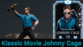 Klassic Movie Johnny Cage Fusion X Faction War Gameplay Review MK Mobile