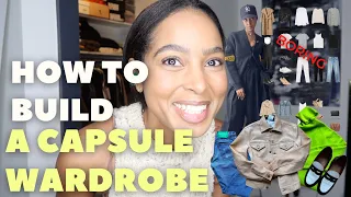 HOW TO BUILD A CAPSULE WARDROBE