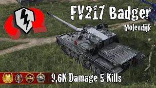 FV217 Badger  |  9,6K Damage 5 Kills  |  WoT Blitz Replays