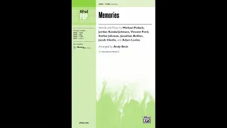 Memories (TTBB), arr. Andy Beck – Score & Sound