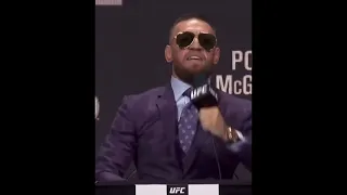 Mcgregor to Dustin Poirier,"your wife is your husband.Chanting Jolie's wife in the press conference