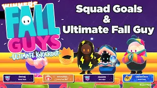 SQUAD GOALS & ULTIMATE FALL GUY | Fall Guys: Ultimate Knockout