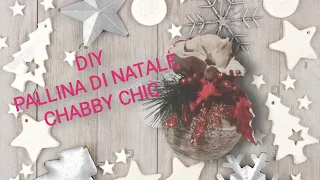 Come fare una Pallina di Natale Shabby Chic! Tutorial in collaborazione con JD Fantastic