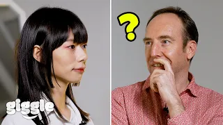 You're a boy..? People from 3 different countries react to cross dresser!