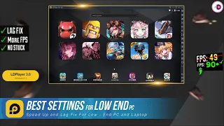 LD Player 3 - Best Settings For Low End PC, Fix Lag Problem & Speed Up Emulator.