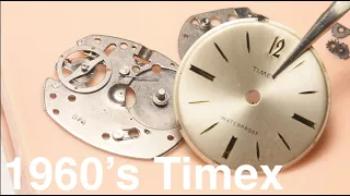 Unserviceable? I disassembled a Timex from the 60's (so you dont have to)