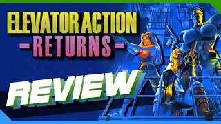 Elevator Action Returns Review (Saturn, Arcade)