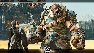 SHADOW OF WAR - NEW UNIQUE BETRAYALS MARAUDER MARKSMAN OVERLORD IN DESERT