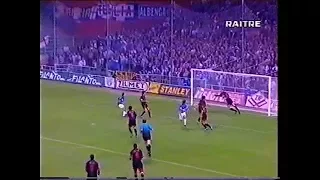 1996-97 (2a - 15-09-1996) Sampdoria-Milan 2-1 [Weah,Aut.S.Rossi,R.Mancini] Servizio D.S.Rai3