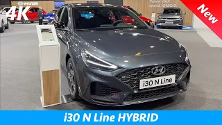Hyundai i30 N Line HYBRID 2022 - ПЕРВЫЙ взгляд в 4K | Экстерьер - Интерьер (детали) Рестайлинг