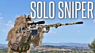 SOLO STEALTH SNIPER! - ArmA 3 King Of The Hill