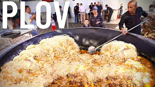 3,000KG PLOV/PILAF IN TASHKENT, UZBEKISTAN 🇺🇿 (Insane Street Food)