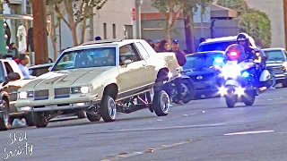 Lowrider PULLED OVER by the Police! Pasadena, California