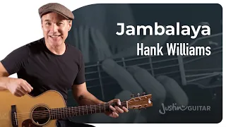 Jambalaya Guitar Lesson | Hank Williams - Easy 2-Chord Song ;)
