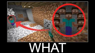 SCARY HEROBRINE.EXE FOUND ME - Wait What  @JoSa Craft   @Not Safe   @zFazT ™  @Milkair Minecraft