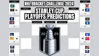 2024 Stanley Cup Playoff Predictions | NHL Bracket Challenge