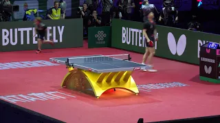 Ma Long vs Mattias Falck 2019 Budapest Private Video