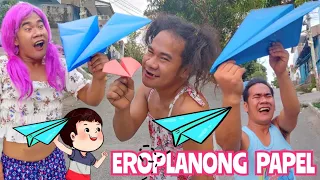 Malaking eroplanong papel ni Bebang | Madam Sonya Funny Video