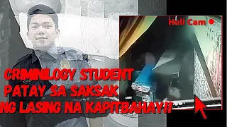 CRIMINOLOGY STUDENT SA CALOOCAN PATAY| JUNEL TALAN FULL VIDEO