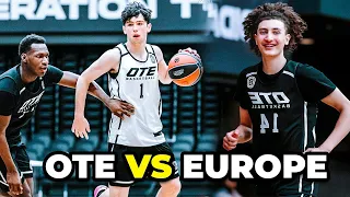 Isaac Ellis & OTE All-Stars vs INTERNATIONAL HOOPERS (INSEP) At ANGT! Full Game 🔥