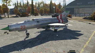 War Thunder MiG-21-S Realistic Battle