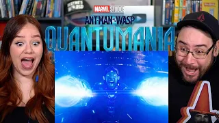 Ant Man and The Wasp QUANTUMANIA New Trailer REACTION | Marvel, Modok and Kang oh my!