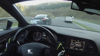 NEAR CRASH AUDI TT RS VERY LUCKY DRIVER _ NORDSCHLEIFE TOURISTENFAHRTEN 09.04.2017