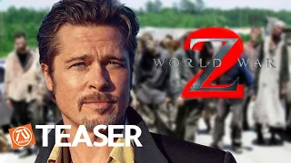 World War Z 2 Teaser Trailer #2 (2022) Brad Pitt, Mireille Enos | Zombie Returns Movie (Fan Made)