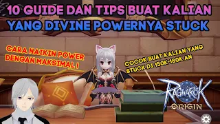 10 GUIDE DAN TIPS NAIKIN POWER YANG STUCK RAGNAROK ORIGIN