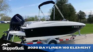2020 Bayliner 160 Element Sport Boat Tour SkipperBud's