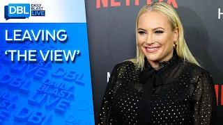 Meghan McCain Takes Swipe at Media in Announcing Exit from 'The View' After Four Years