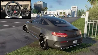 The Crew 2 Mercedes C63 AMG - Logitech g29 gameplay