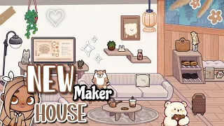 NEW HOUSE MAKER Aesthetic🧺AVATAR WORLD House Ideas✨ New Update FREE [House Design] Makeover