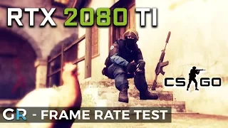 RTX 2080 TI CSGO 4K | 2160p/4K/Max Settings | Frame Rate Benchmark Test