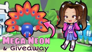 New Peacock In MEGA NEON! | & Peacock Giveaway | Adopt Me Roblox | Adopt Me New Pets | Updates 2021