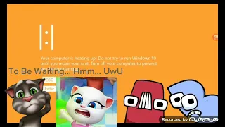 Talking Tom and Friends Windows 10 Kill screen A & B & Tom & Angela Same That!