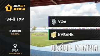 03.06.2023 г. "Уфа" - "Кубань". Обзор