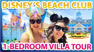 INSIDE A $1400 Suite in Disney World -- Beach Club 1-Bedroom Villa Tour