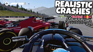 REALISTIC F1 CRASHES RED BULL RING!