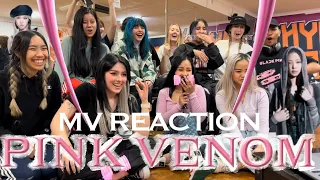 BLACKPINK (블랙핑크) - Pink Venom MV REACTION by ABK CREW from Australia