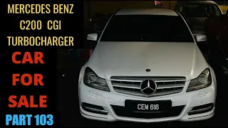 MERCEDES BENZ C200 CGI 1.8 TURBOCHARGER | KERETA MEWAH MURAH DAN SENANG DI JAGA |ARSW ADA BAGI BONUS