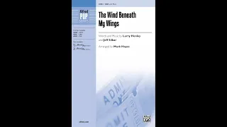 The Wind Beneath My Wings (SAB), arr. Mark Hayes – Score & Sound