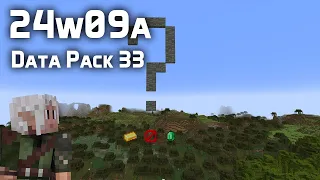 News in Data Pack Version 33 (24w09a): Item Components!