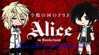 Alice in borderland del pasado reacciona.|🇪🇦🇺🇸|