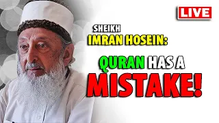 🔴 LIVE: Sheikh Imran Hosein "Quran has a MISTAKE" (verse: Q43:61)